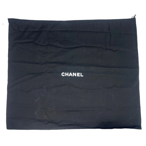 Chanel Ivory Goatskin Perforated Large CC Tote - Picture 12 of 12